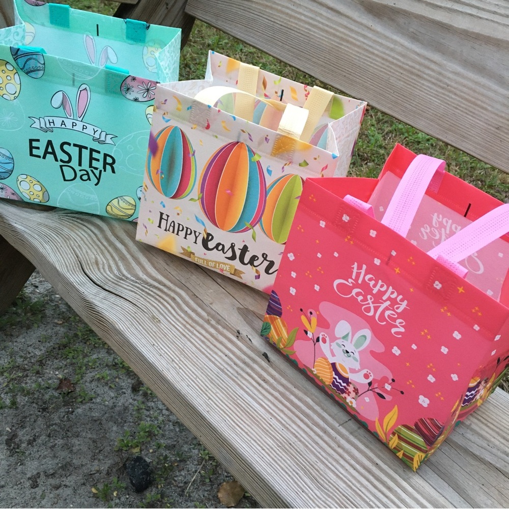 3 totes bags Easter Day